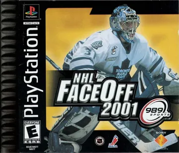 NHL FaceOff 2001 (US) box cover front